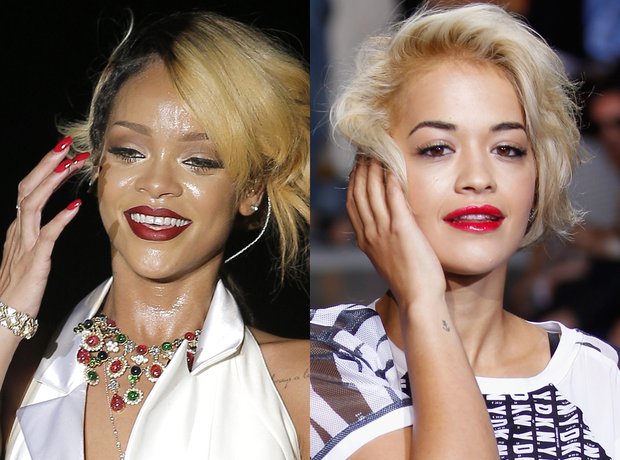 Rihanna And Rita Ora - 9 Music Lookalikes That Will Make You Think They ...